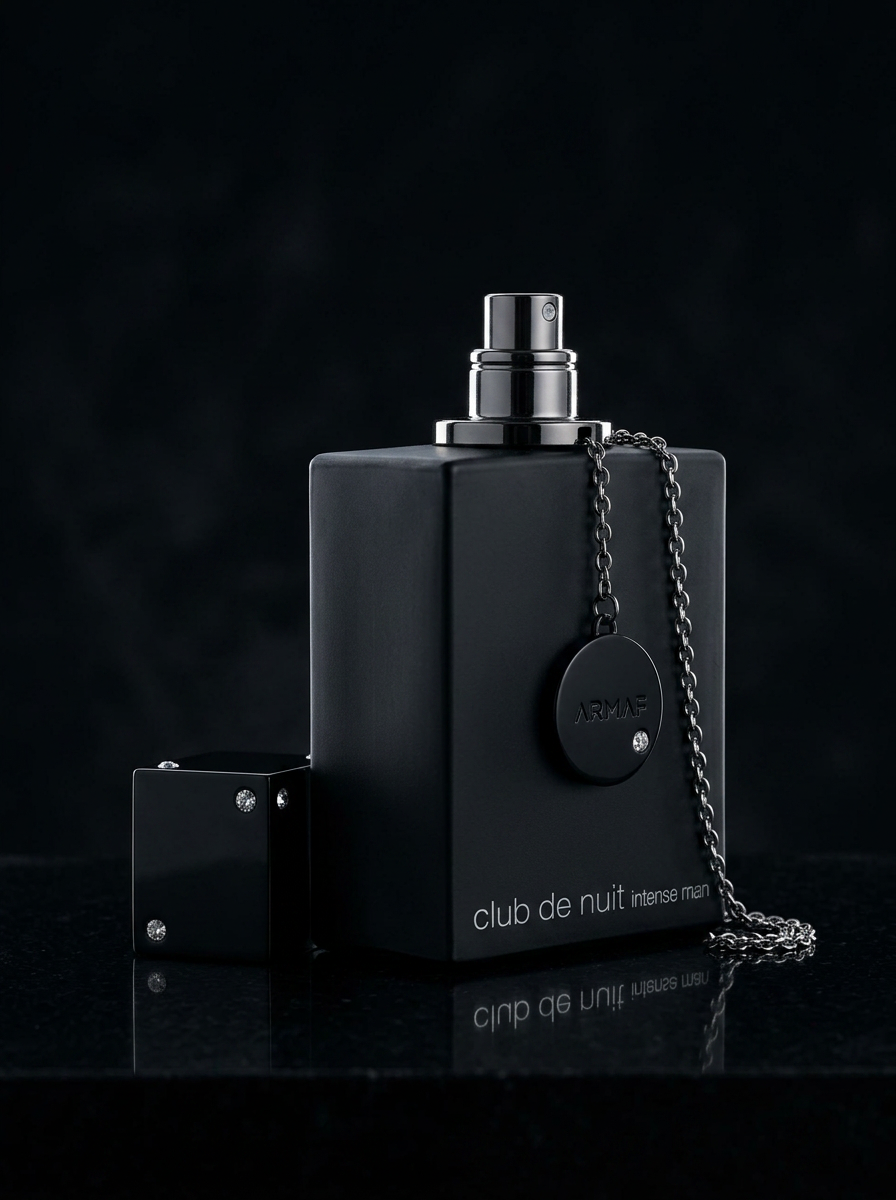 Club de Nuit Intense Man — segundo ângulo do frasco