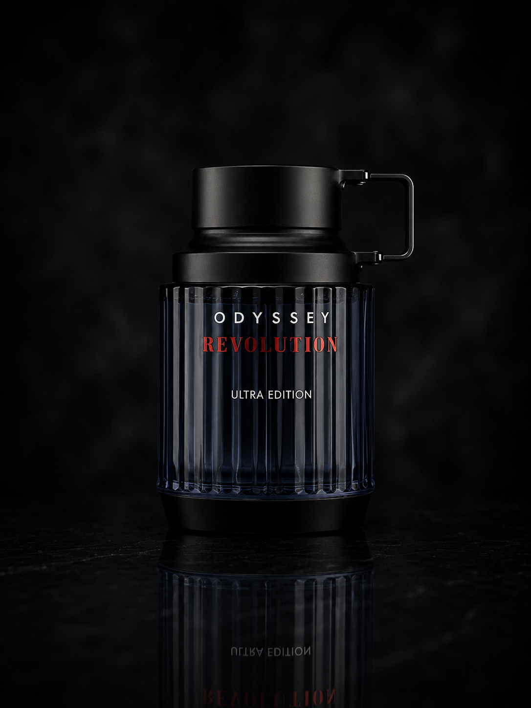 Frasco do perfume Odyssey Revolution de Armaf